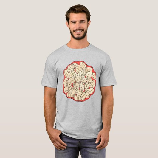 Gnocchi Italiaanse keuken Voedsel Aardappel Dumpli T-shirt (Voorkant volledig)