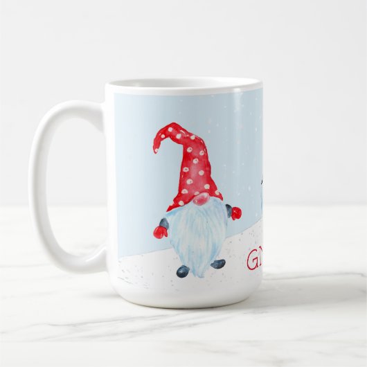 Gnoel Kabouters Kerstmis Koffiemok (Links)
