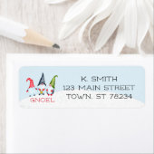 Gnoel Kerstgnomen Adres Etiket (Insitu)