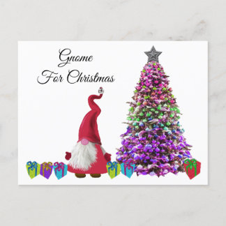 Gnoel the Scandi Gnome - Gnome voor Kerstmis Feestdagenkaart
