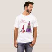 Gnoel the Scandi Gnome - Gnome voor Kerstmis T-shirt (Voorkant volledig)