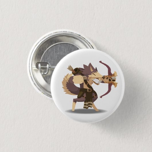Gnoll Archer Button (Voorkant /achterkant)