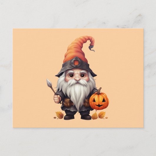 Gnom gnome briefkaart (Voorkant)