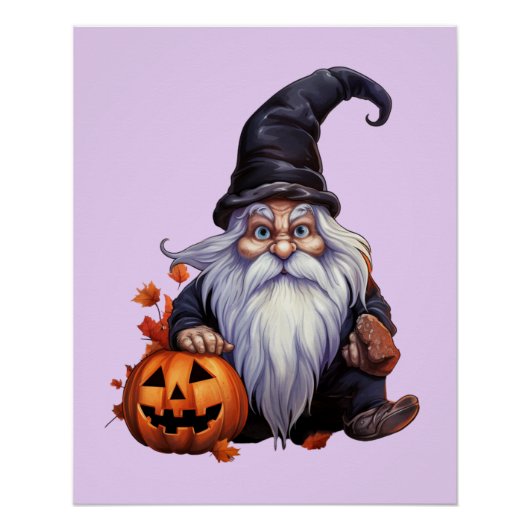 Gnom gnome Halloween Perfect Poster (Voorkant)
