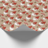Gnoma's en paddenstoelen Gift Wrap Cadeaupapier (Hoek)