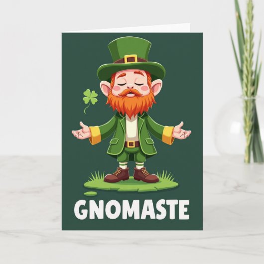 Gnomaste Welcome Friend Card Kaart (Voorkant)