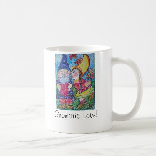 Gnomatic Love. Koffiemok (Rechts)