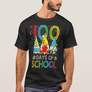 Gnome 100 dagen school Gnomes leraar student Ki T-shirt