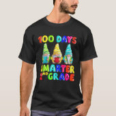 Gnome 100 days smarter 100th day Of School Second  T-shirt (Voorkant)