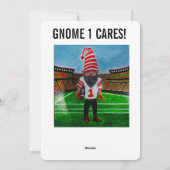 GNOME 1 Kerstkaart Grappig (Achterkant)