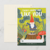 Gnome 1 zoals jij Valentijn Feestdagenkaart (Voorkant / Achterkant)