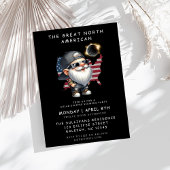 Gnome 2024 Totale Zonsverduistering Bekijken Parti Kaart