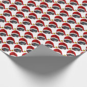 GNOME 4 DE CHOWLIDAYS black chow gift omslag Cadeaupapier (Hoek)