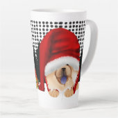 GNOME 4 DE KERSTDAGEN - RODE KAT - Latte mok (Rechterhoek)