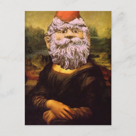 Gnome-A-Lisa Briefkaart (Voorkant)