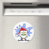 Gnome Alone Funny kerstfilm Parody Red Green Magneet (Insitu (Vaatwasser))