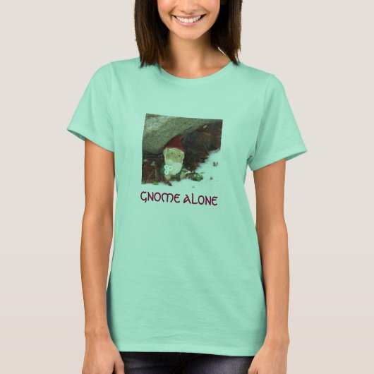 GNOME ALONE T-SHIRT (Voorkant)