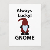 Gnome Altijd Geluk Gnome Briefkaart (Voorkant)