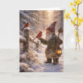 Gnome and Cardinal Kaart (Gele Bloem)