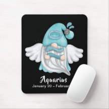 Gnome Aquarius Astrology Sign Angel Muismat