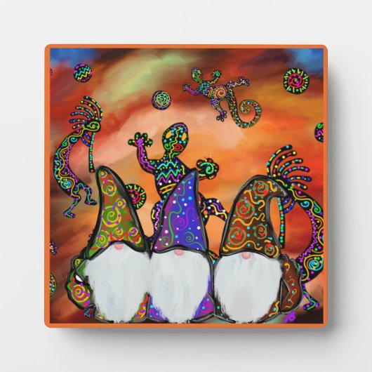 Gnome Art Fotoplaat (Voorkant)