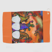 Gnome Art Golfhanddoek (Horizontaal)