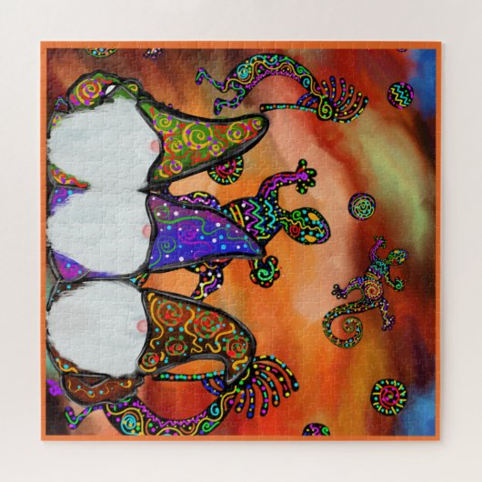 Gnome Art Legpuzzel (Horizontaal)