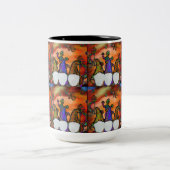 Gnome Art Tweekleurige Koffiemok (Center)