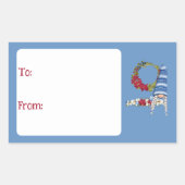 Gnome at Home Cadeau Label (Voorkant)