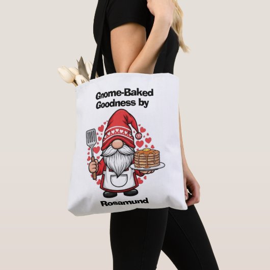 Gnome at home design tote bag (Dichtbij)