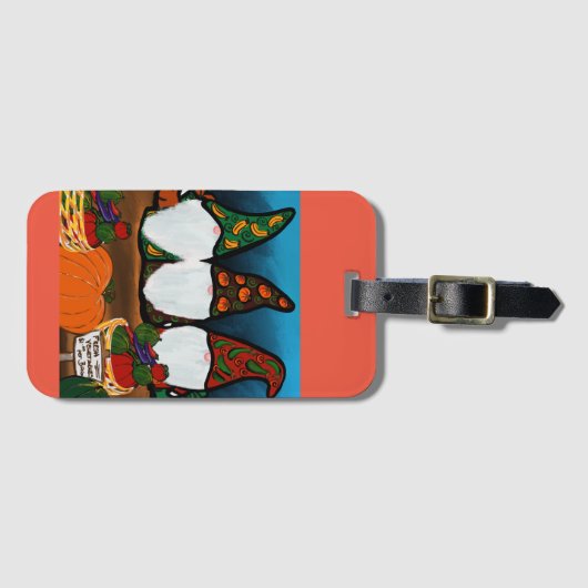 GNOME       BAGAGELABEL (Voorkant (horizontaal))