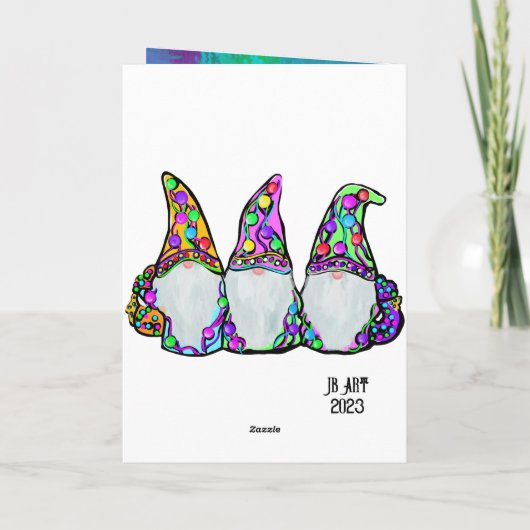 GNOME BEDANKKAART (Achterkant)