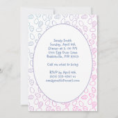 Gnome bij Nacht & Eieren Paasdiner Kaart (Achterkant)