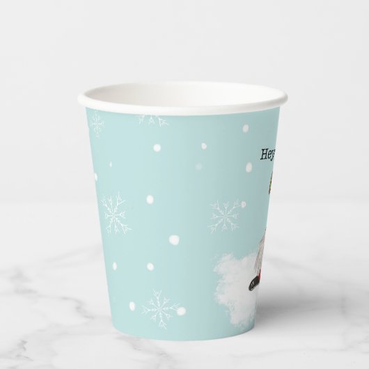 Gnome borden ZILY party cup, ASL gnome Papieren Bekers (Voorkant)