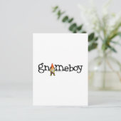 Gnome Boy Briefkaart (Staand voorkant)