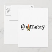 Gnome Boy Briefkaart (Voorkant / Achterkant)