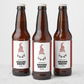 Gnome Brew Vakantie Bier Etiket (Flessen)