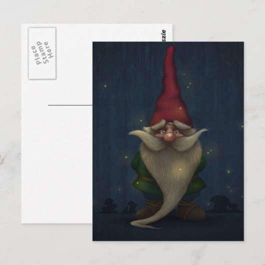 Gnome Briefkaart (Voorkant / Achterkant)