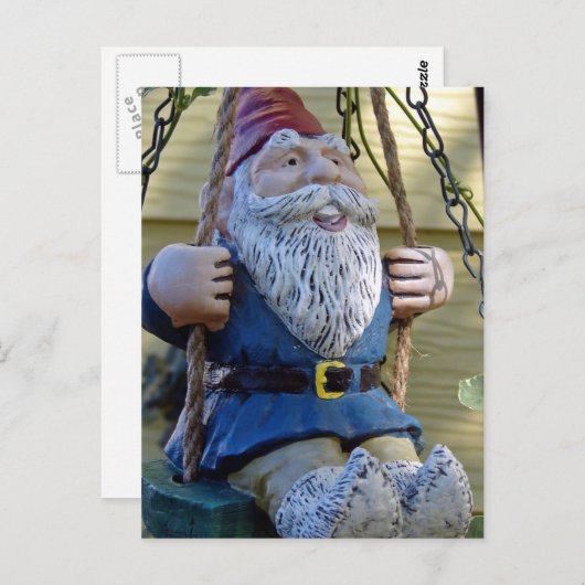 Gnome Briefkaart (Voorkant / Achterkant)