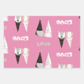 Gnome bruiloft inpakpapier vel (Voorkant)