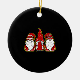 Gnome Buddies Gimp Dwerg met lange baarden Humor Keramisch Ornament