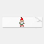 Gnome Bumpersticker (Voorkant)