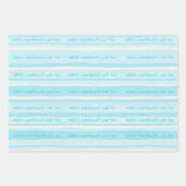 Gnome Bunny zoals jij Pasen Inpakpapier Vel (Voorkant 2)