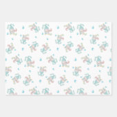 Gnome Bunny zoals jij Pasen Inpakpapier Vel (Voorkant)