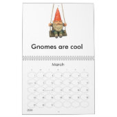 Gnome Calendar Kalender (Mar 2026)
