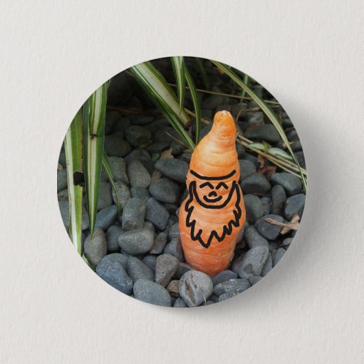 Gnome Carrot Button (Voorkant)