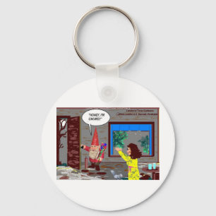 Gnome Cartoon Grappige Cadeaus T-shirts Mokken Kaa Sleutelhanger