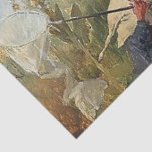 "Gnome Catching Butterflies" van Heinrich Schlitt Tissuepapier (Detail)