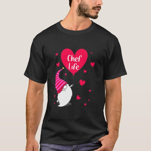 Gnome Chef Life 95 Birthday Gift T- T-shirt (Voorkant)