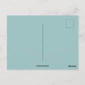  Gnome Chick en Bunny Circus Pasen Briefkaart (Achterkant)